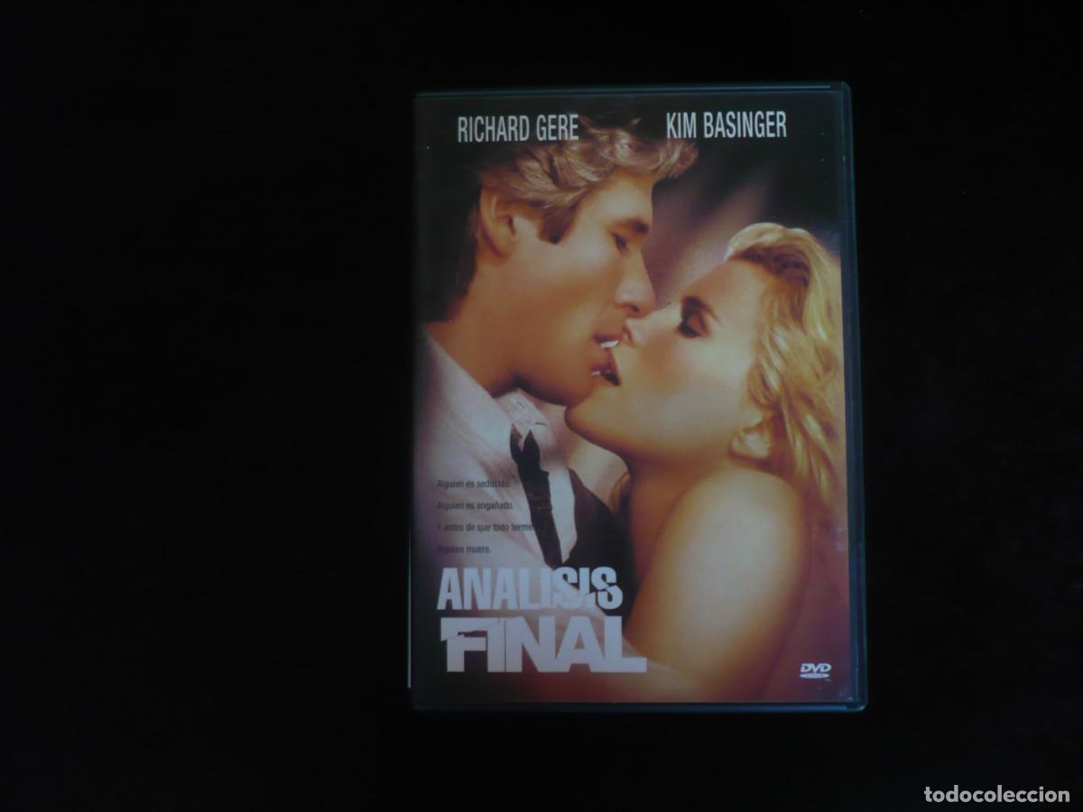 Cine: analisis final - richard gere y kim basinger - dvd como nuevo
