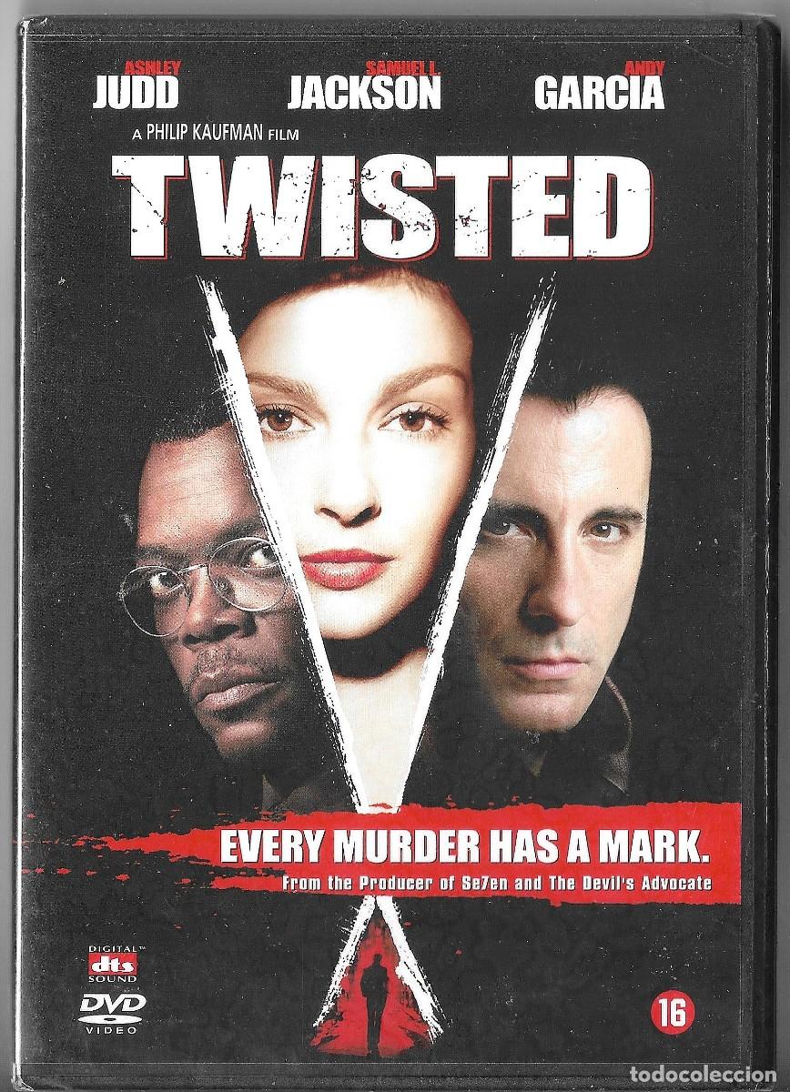 Cine: DVD PELICULA DE SAMUEL L. JACKSON &rdquo;TWISTED&rdquo; HABLADA EN NEERLANDES. NUEVA SIN ESTRENAR NO USADA