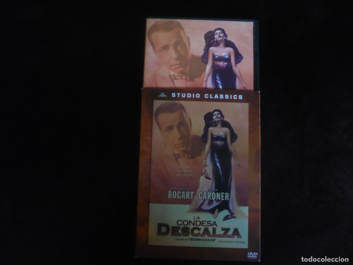 Cine: la condesa descalza - humphrey bogart y ava gardner - dvd como nuevo