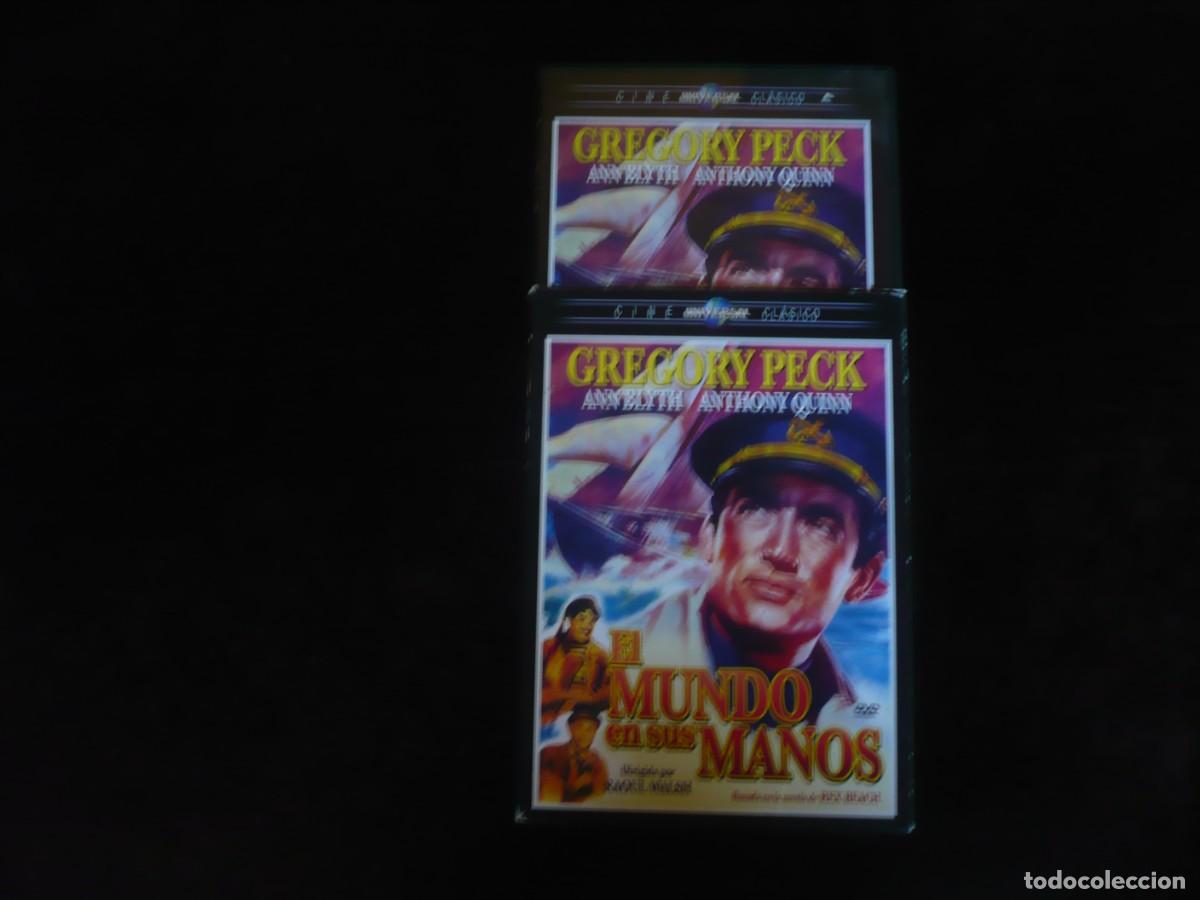 Cine: el mundo en sus manos - gregory peck - dvd casi como nuevo