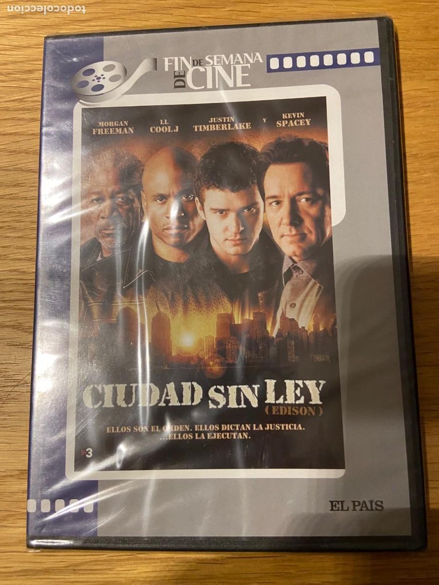 Cine: Ciudad sin ley PRECINTADO Morgan Freeman Justin Timberlake Kevin Spacey