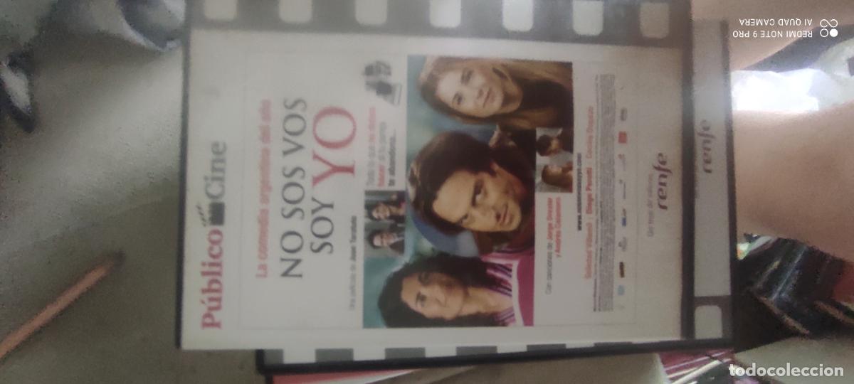 Cine: No sos t&uacute;, soy yo. Publico. Pel&iacute;cula/ DVD.