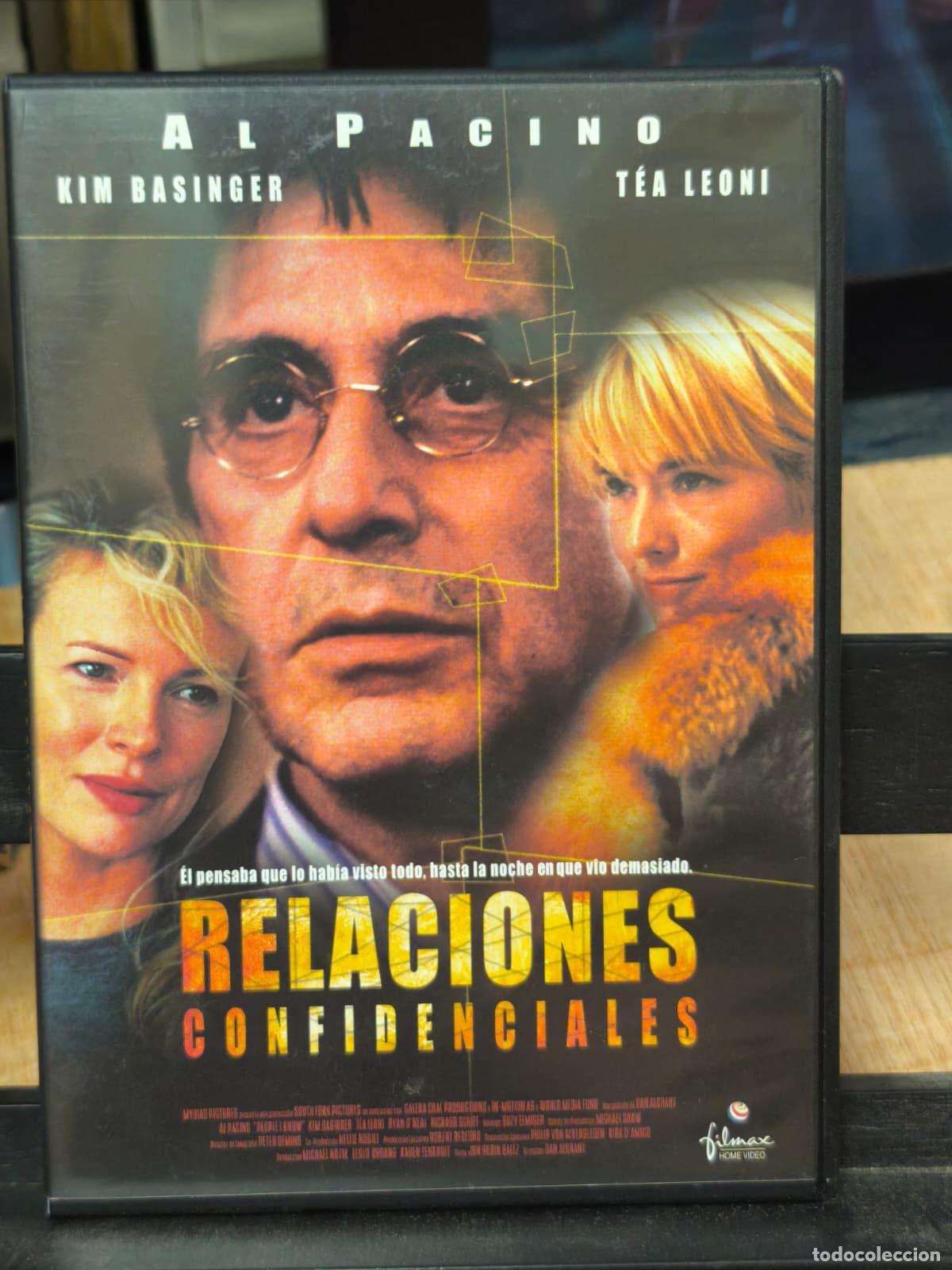 Cine: DVD - RELACIONES CONFIDENCIALES (PT5)