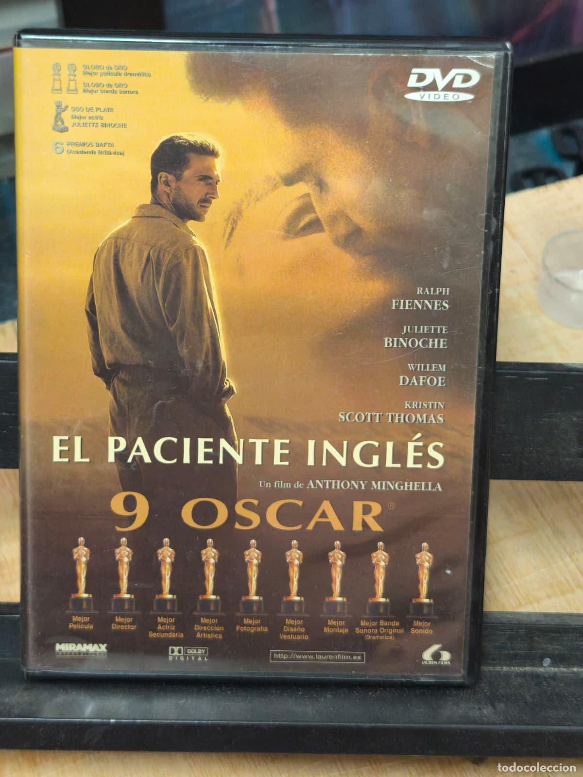 Cine: DVD - EL PACIENTE INGLES (PT4)