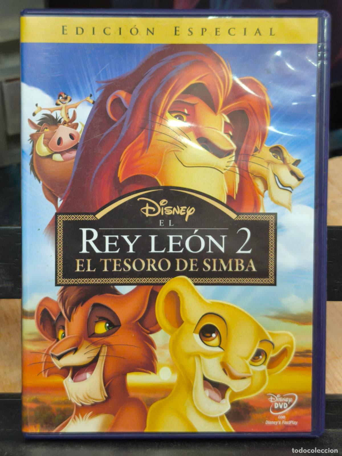 Cine: DVD - EL REY LEON 2 - EL TESORO DE SIMBA - DISNEY (PT4)