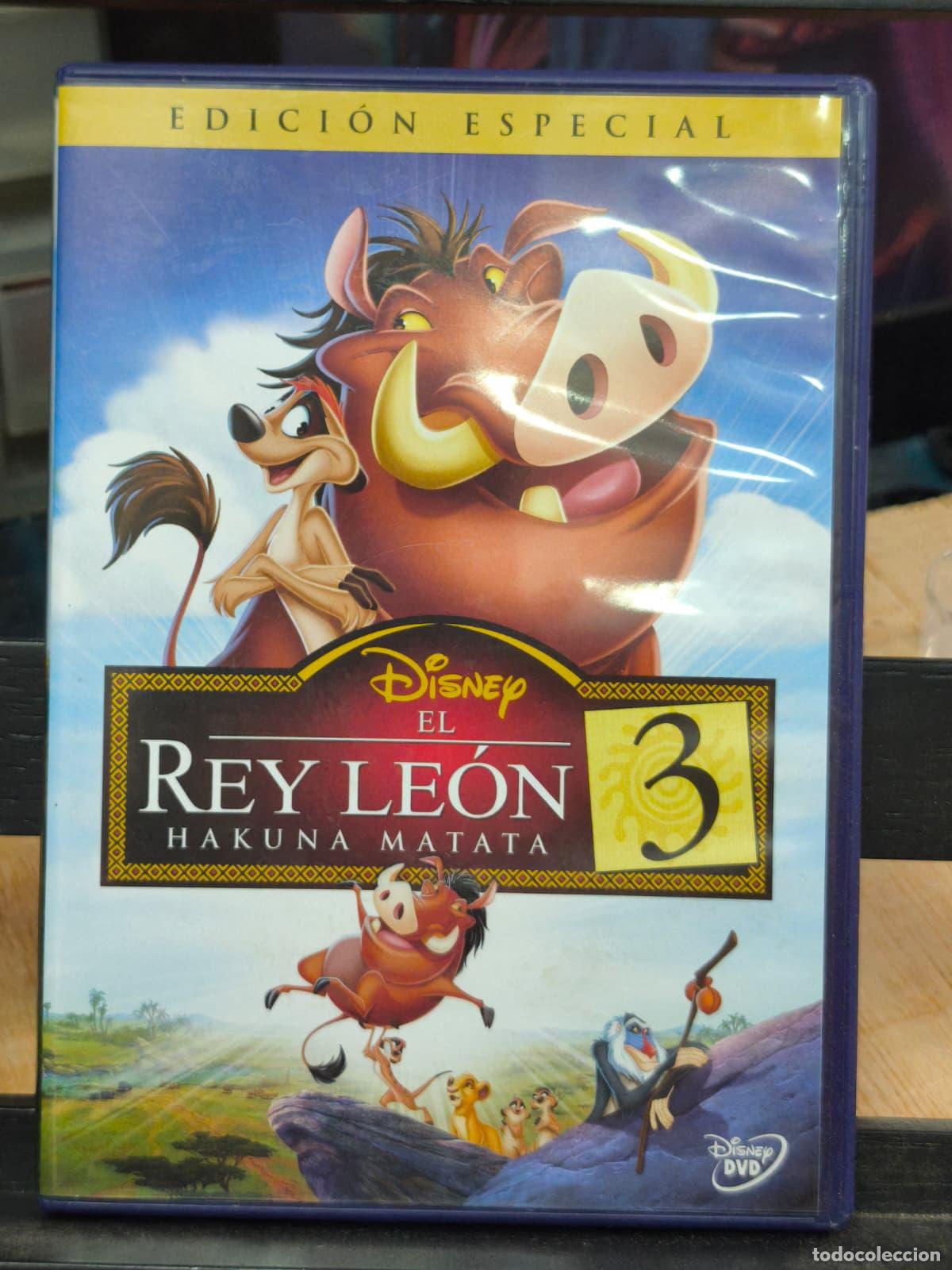 Cine: DVD - EL REY LEON 3 - EHAKUNA MATATA - DISNEY (PT4)