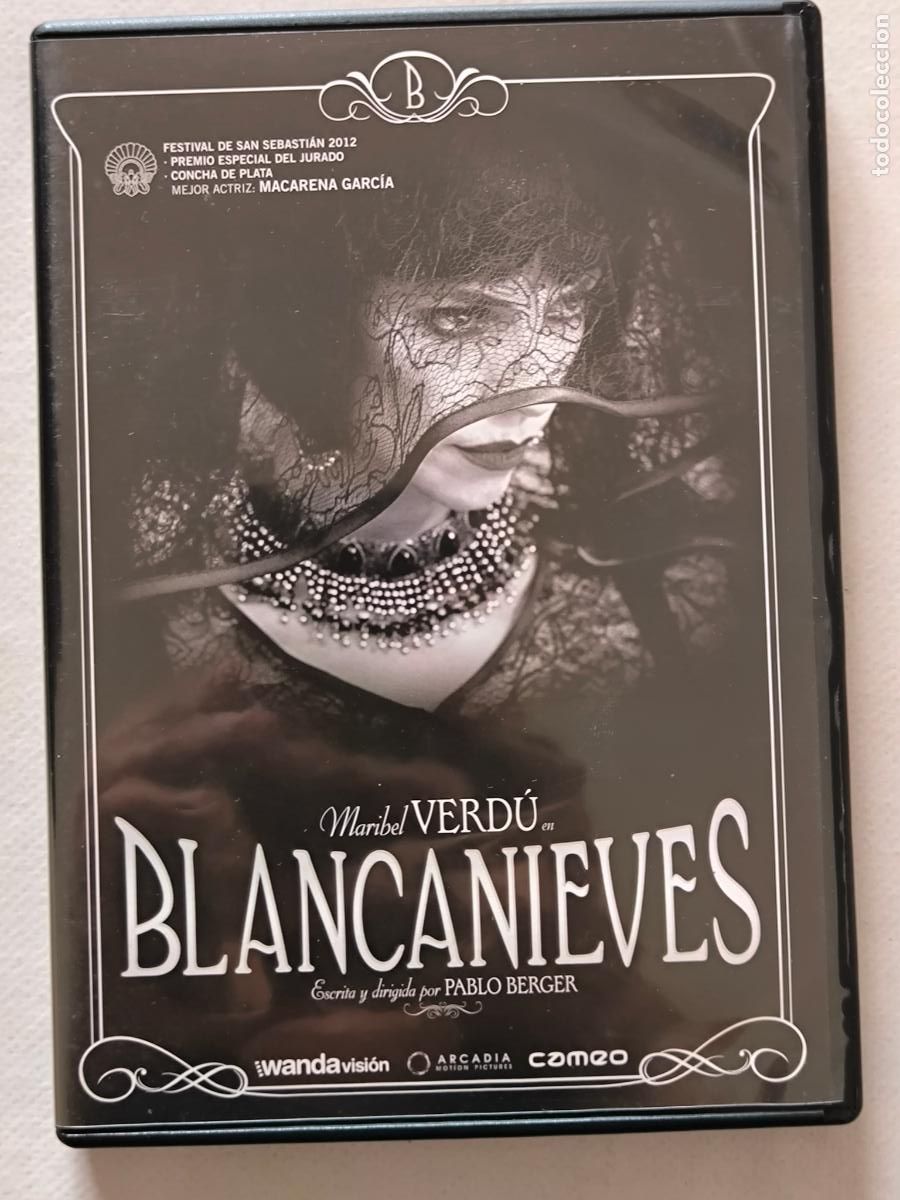 Cine: DVD BLANCANIEVES - PABLO BERGER, MARIBEL VERDU (9D)