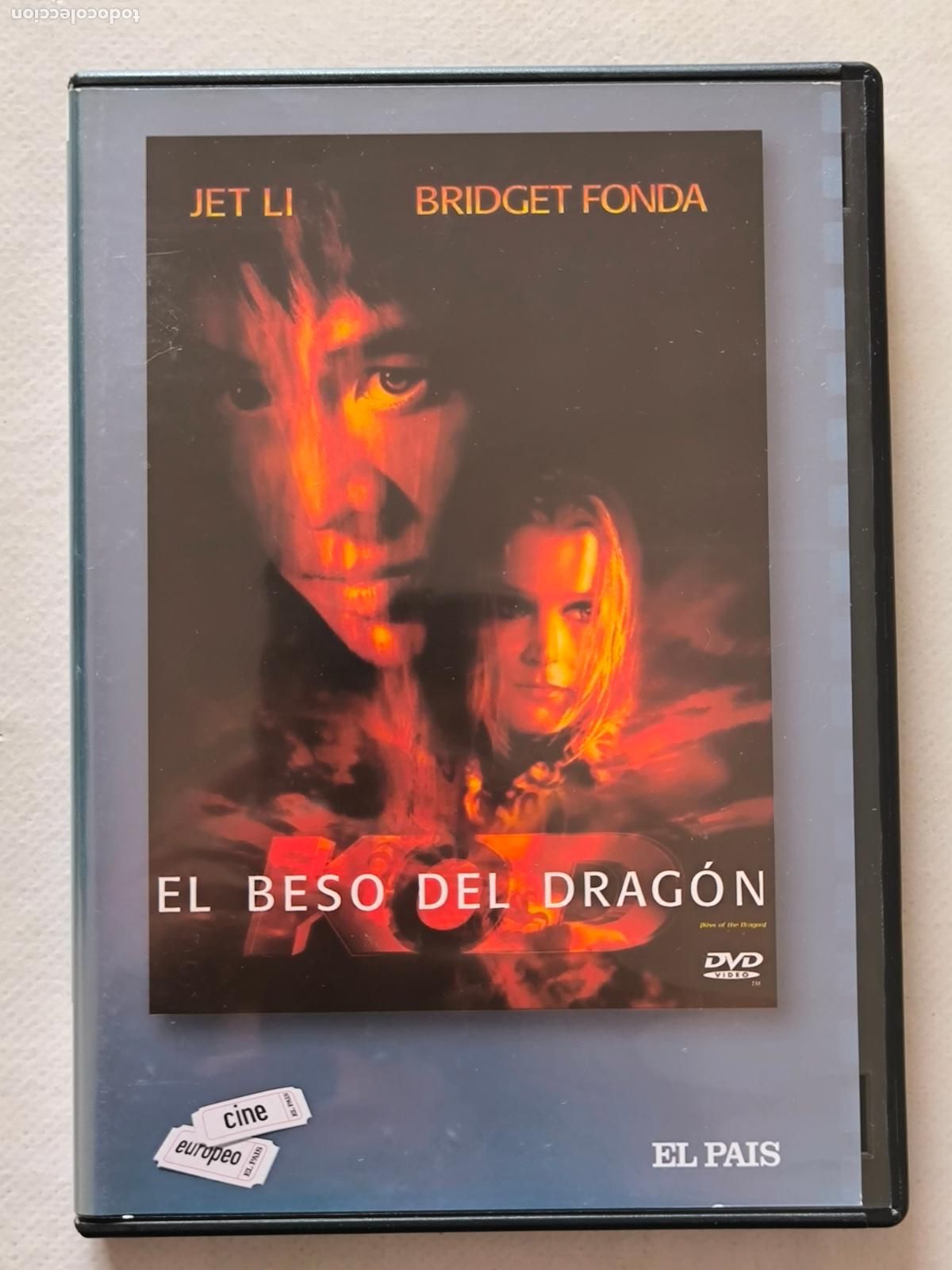Cine: DVD EL BESO DEL DRAGON - JET LI, BRIDGET FONDA (DL)