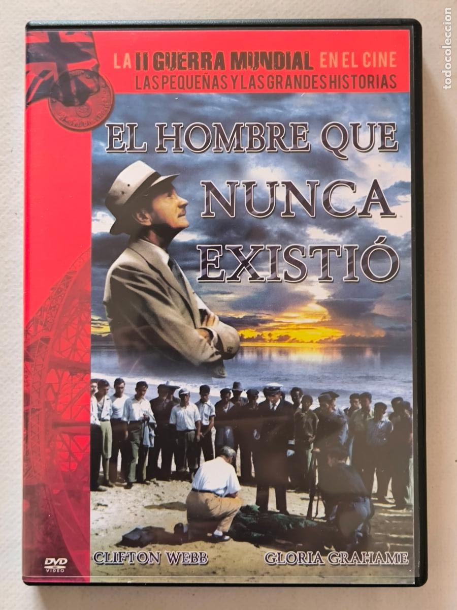Cine: DVD EL HOMBRE QUE NUNCA EXISTIO (DL)