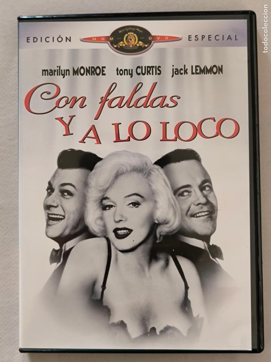 Cine: DVD CON FALDAS Y A LO LOCO - MARILYN MONROE (DL)