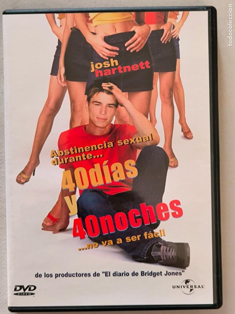 Cine: DVD 40 DIAS Y 40 NOCHES - JOSH HARTNETT (DL)