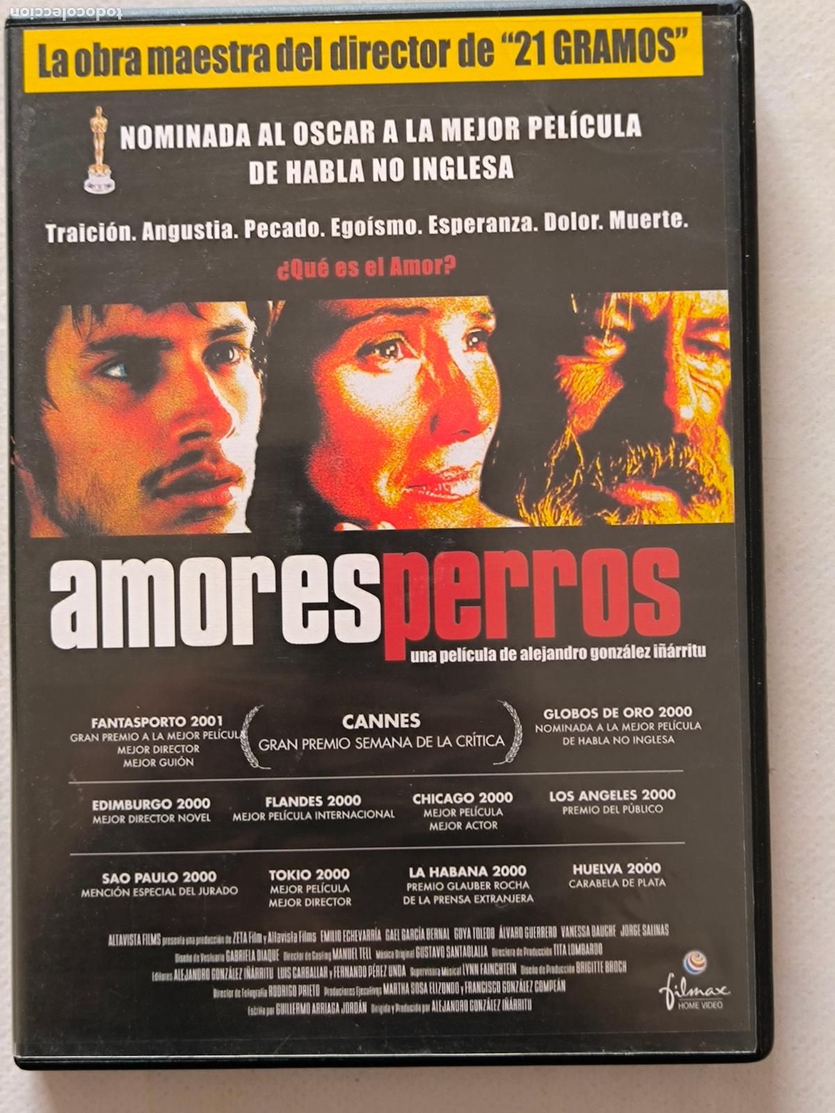 Cine: DVD AMORES PERROS - ALEJANDRO GONZALEZ I&Ntilde;ARRITU (DM)