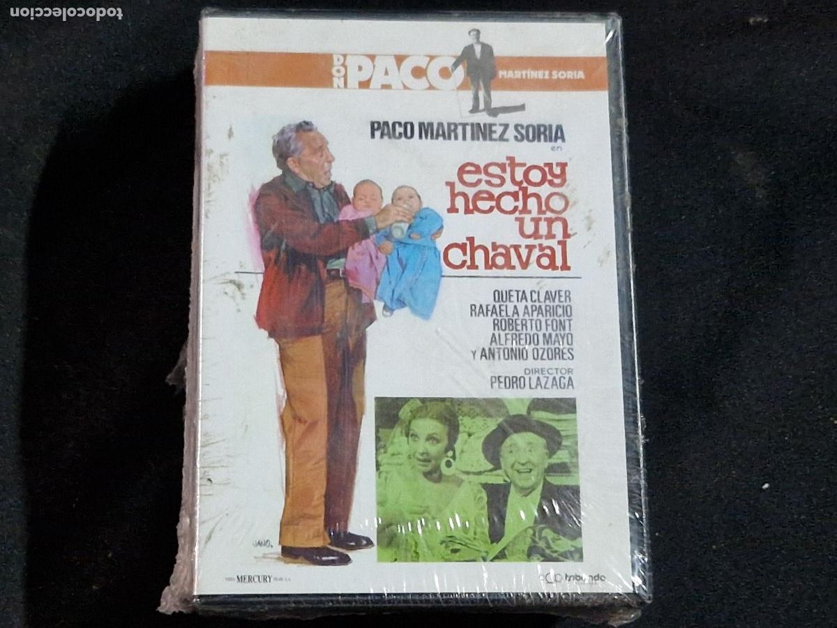 Cine: DVD. PACO MARTINEZ SORIA. ESTOY HECHO UN CHAVAL.