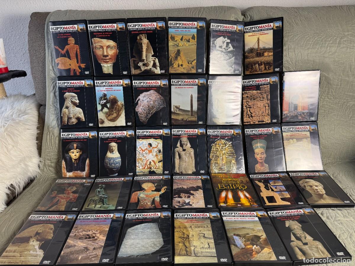 Cine: Lote 33 DVDs Egiptoman&iacute;a &ndash; Documentales sobre el Antiguo Egipto (a&ntilde;os 2000) Colecci&oacute;n completa