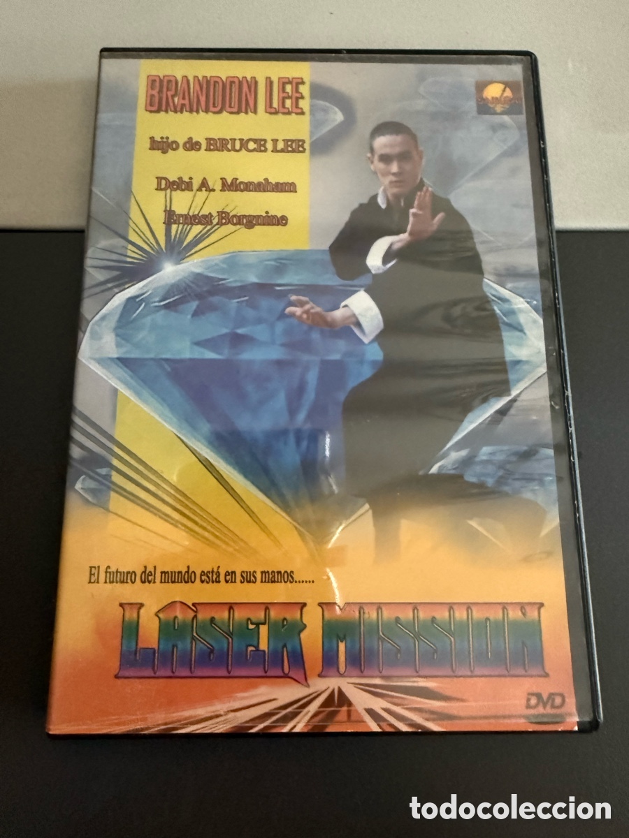 Cine: DVD. L&Aacute;SER MISSION. BRANDON LEE