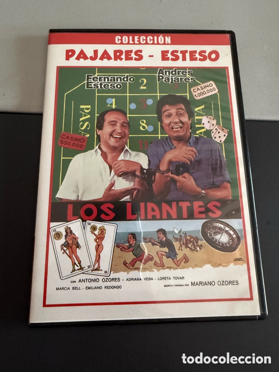 Cine: DVD. LOS LIANTES. PAJARES-ESTESO. Caja Fina