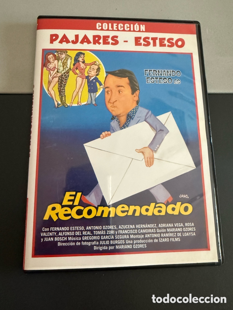 Cine: DVD. EL RECOMENDADO. PAJARES-ESTESO. Caja Fina