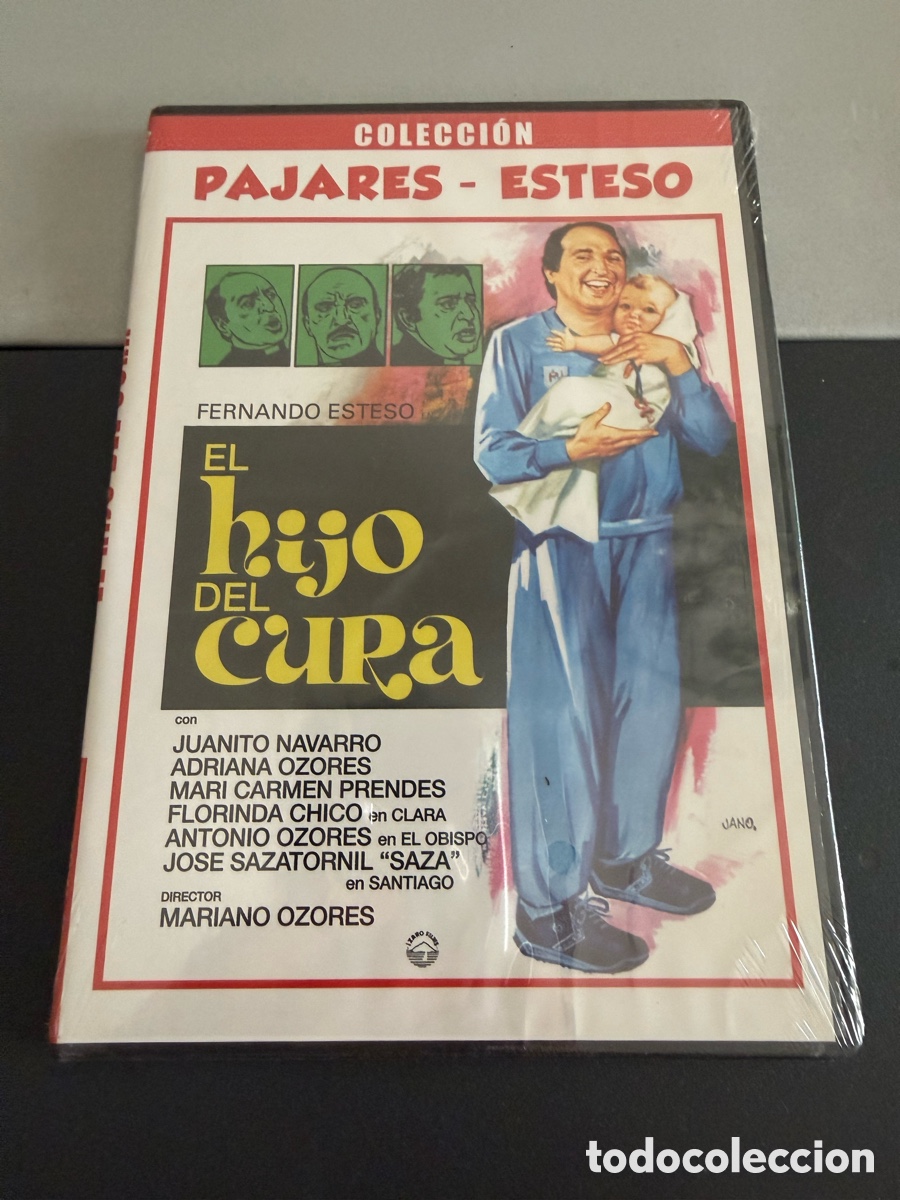 Cine: DVD. PRECINTADO. EL HIJO DEL CURA. PAJARES-ESTESO. Caja Fina