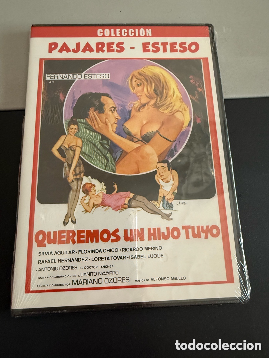 Cine: DVD. PRECINTADO. QUEREMOS UN HIJO TUYO. PAJARES-ESTESO. Caja Fina