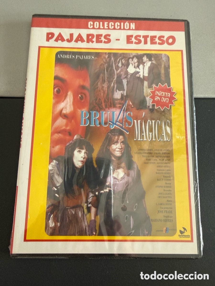 Cine: DVD. PRECINTADO. BRUJAS M&Aacute;GICAS. PAJARES-ESTESO. Caja Fina