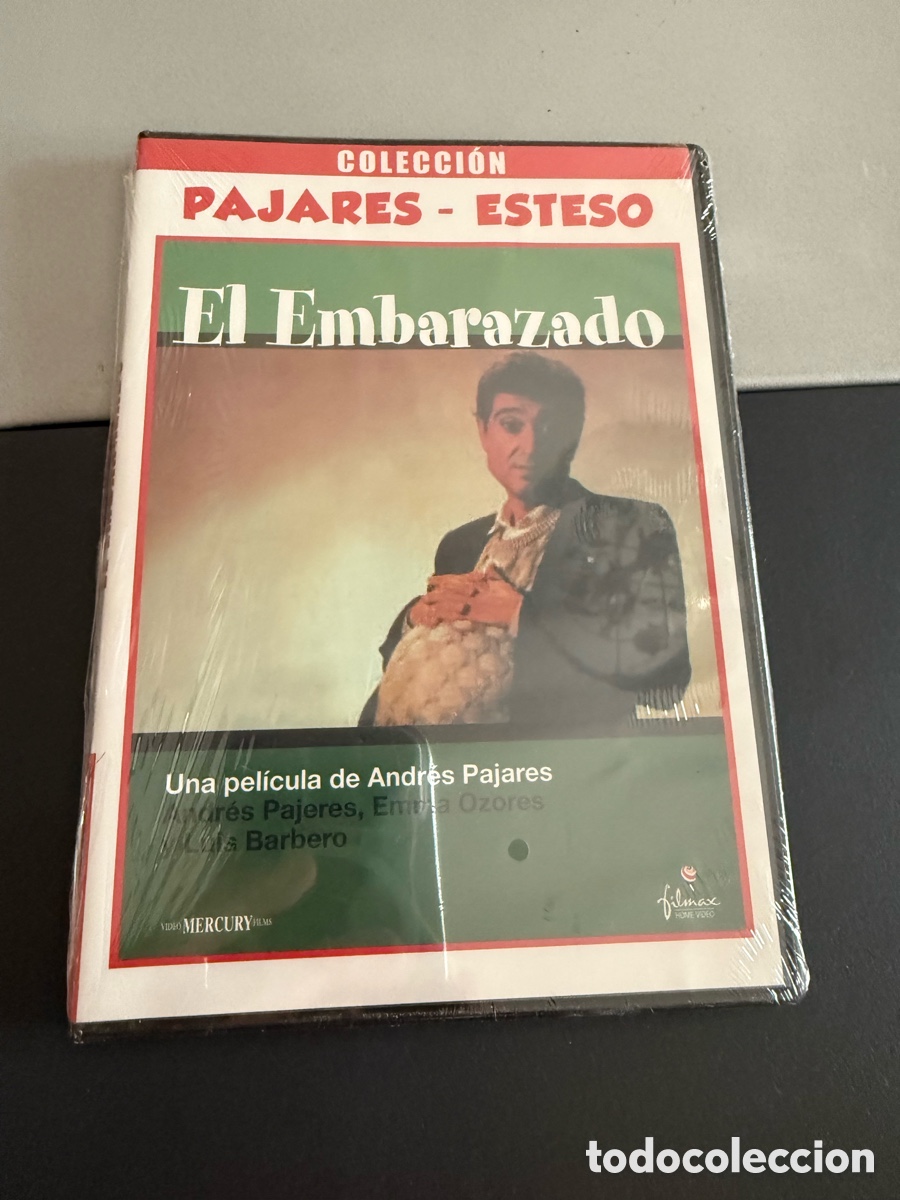 Cine: DVD. PRECINTADO. EL EMBARAZADO. PAJARES -ESTESO. Caja Fina