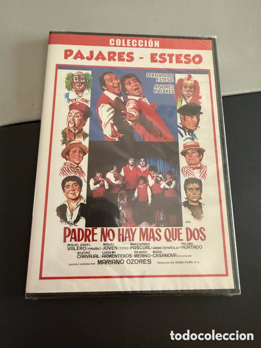 Cine: DVD. PRECINTADO. PADRE NO HAY M&Aacute;S QUE DOS. PAJARES-ESTESO. Caja Fina