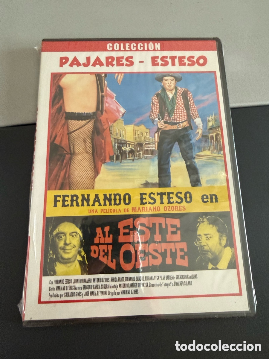 Cine: DVD. PRECINTADO. AL ESTE DEL OESTE. PAJARES-ESTESO. Caja Fina