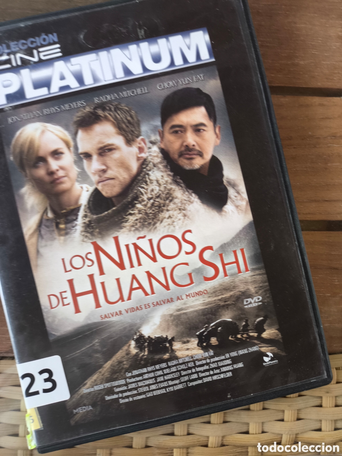 Cine: DVD Los ni&ntilde;os de huangshi.lote.L.n.0623