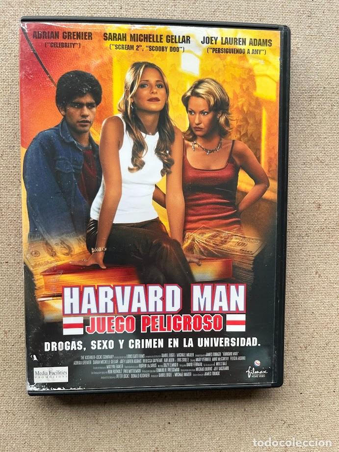 Cin&eacute;ma: Harvard Man. Juego peligroso / Adrian Grenier & Sarah Michelle Gellar / James Toback / DVD /