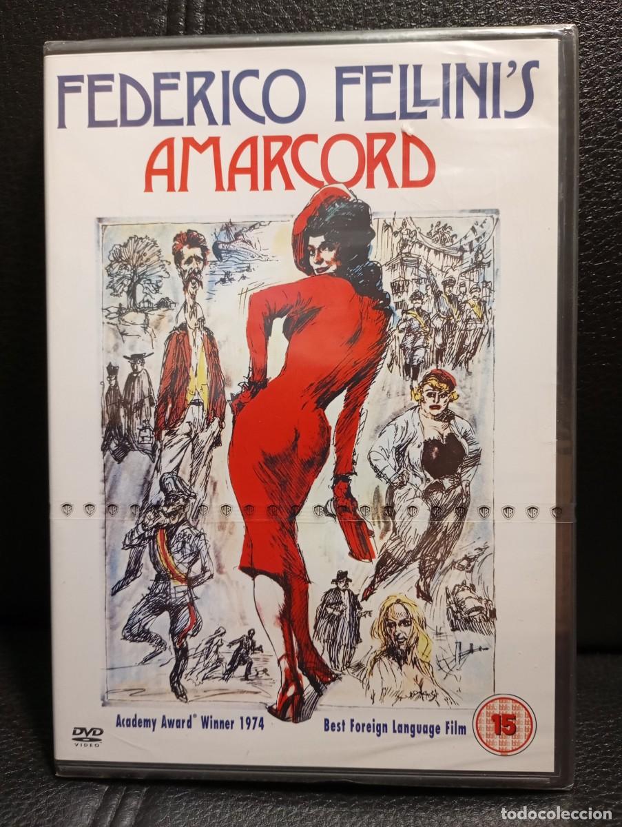Cine: AMARCORD - DVD - FEDERICO FELLINI - PRECINTADO - SOLO EN INGLES - SUBTITULOS ESPA&Ntilde;OL