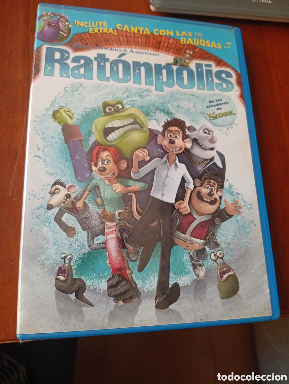 Cine: DVD DREAMWORKS & AARDMAN RATONPOLIS