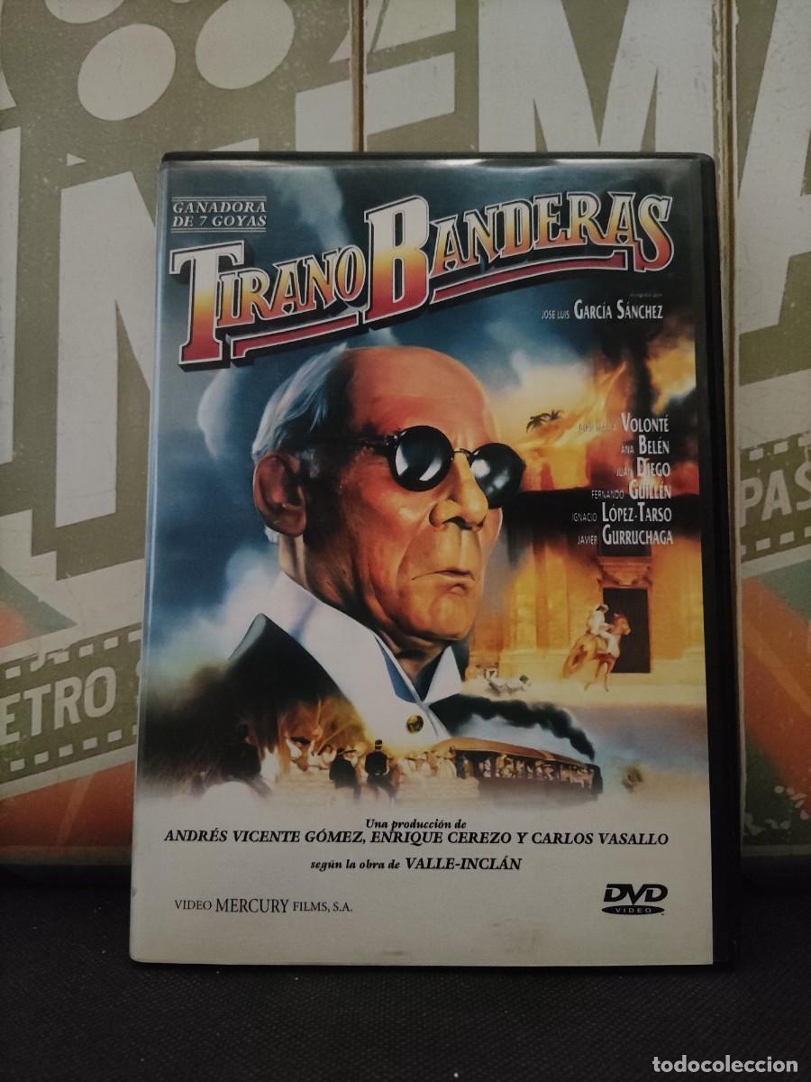 Cinema: DVD 2175 Tirano Banderas / Disco con se&ntilde;ales de uso