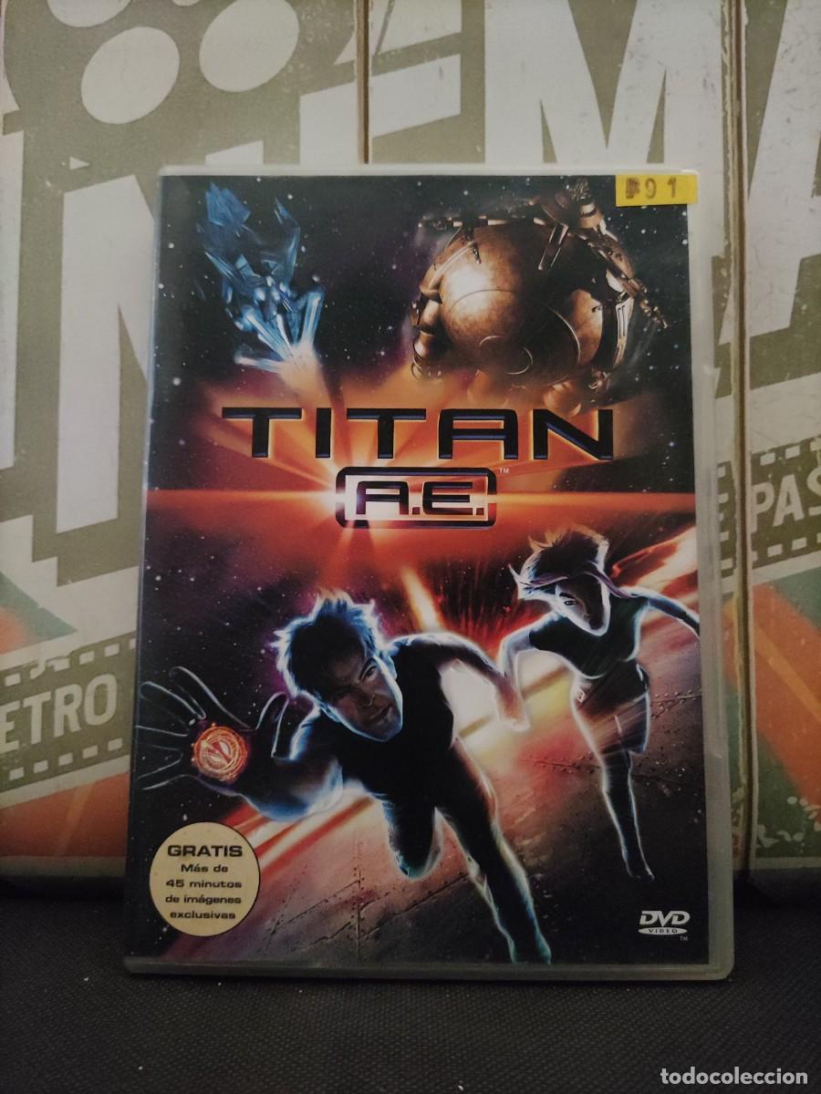 Kino: DVD 2193 Tit&aacute;n A.E. / Disco con se&ntilde;ales de uso