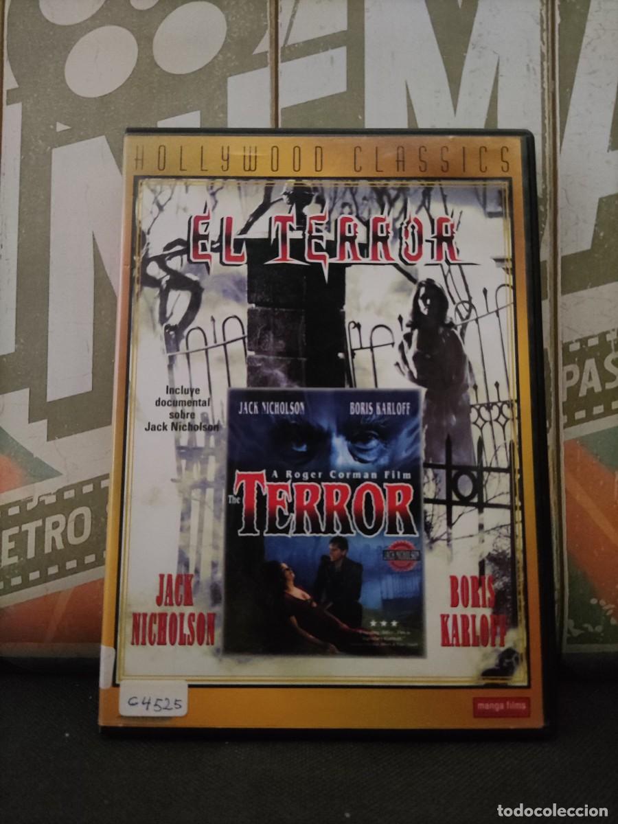 Cine: DVD 2202 El Terror &rdquo;Hollywood classics&rdquo; / Disco con se&ntilde;ales de uso