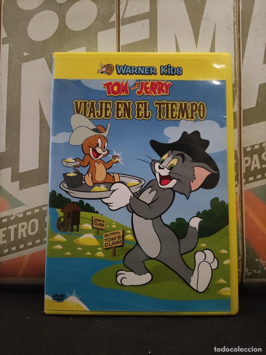 Cine: DVD 2207 Tom y Jerry - Viaje en el tiempo / Disco con se&ntilde;ales de uso