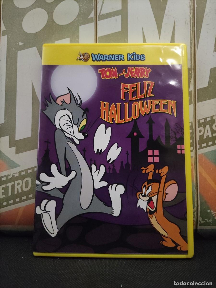 Cine: DVD 2208 Tom y Jerry - Feliz Halloween / Disco con se&ntilde;ales de uso