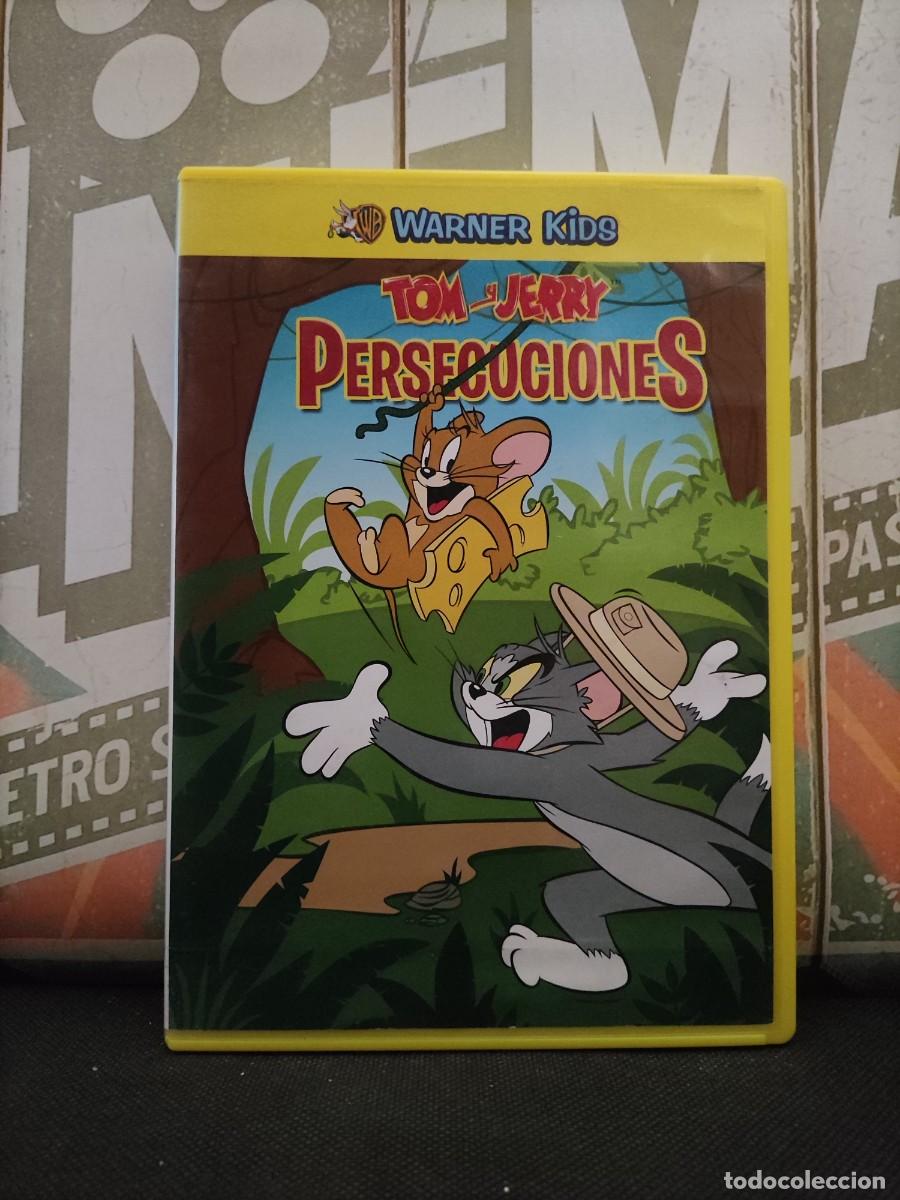 Cine: DVD 2209 Tom y Jerry - Persecuciones / Disco con se&ntilde;ales de uso