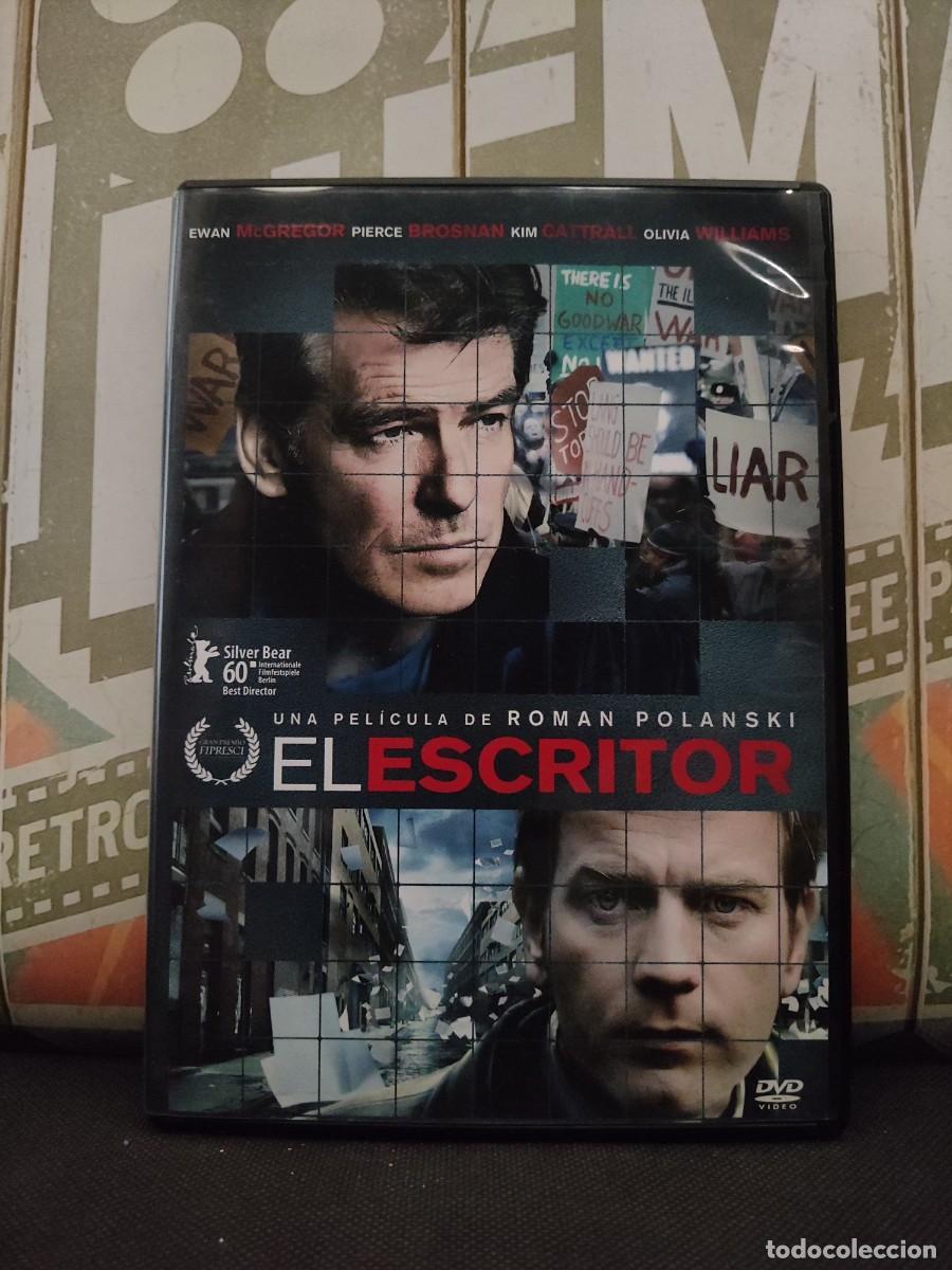 Cine: DVD 2227 El escritor / Disco con muy pocas se&ntilde;ales de uso