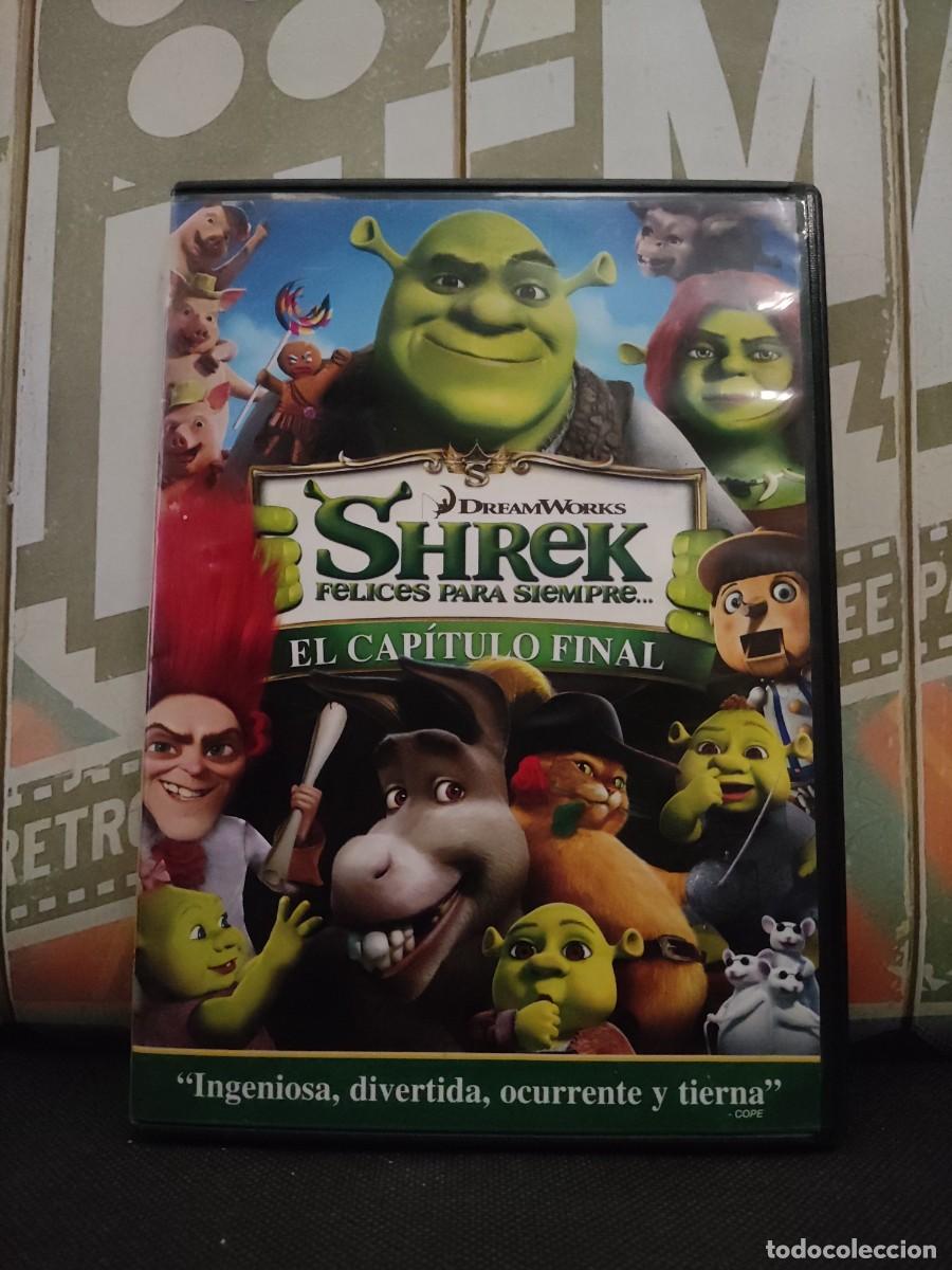 Cine: DVD 2231 Shrek El capitulo final / Disco con muy pocas se&ntilde;ales de uso