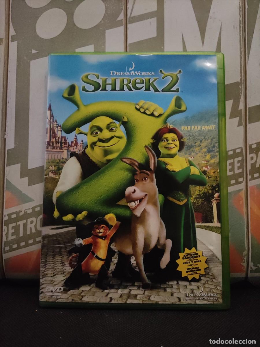 Cine: DVD 2232 Shrek 2 / Disco con muy pocas se&ntilde;ales de uso