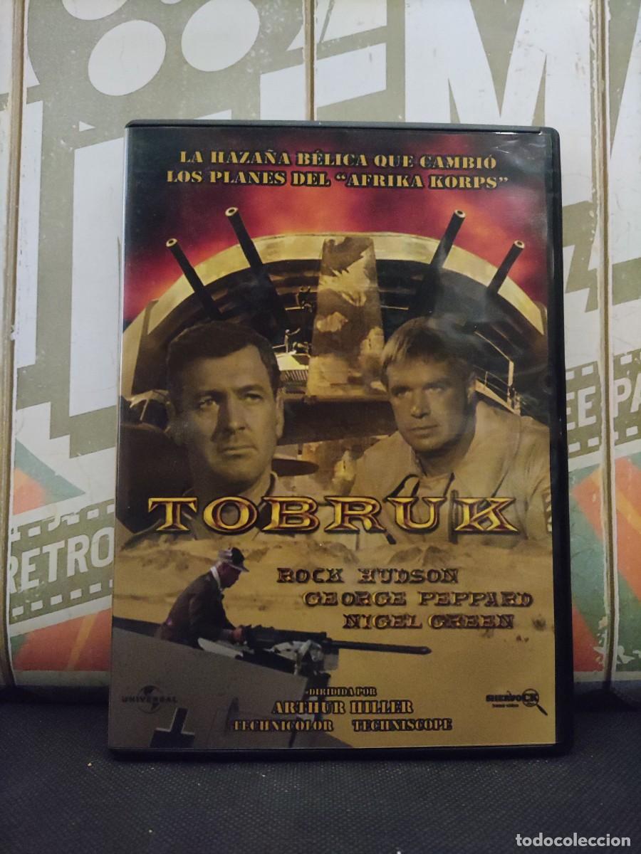 Cine: DVD 2234 Tobruk / Disco con muy pocas se&ntilde;ales de uso