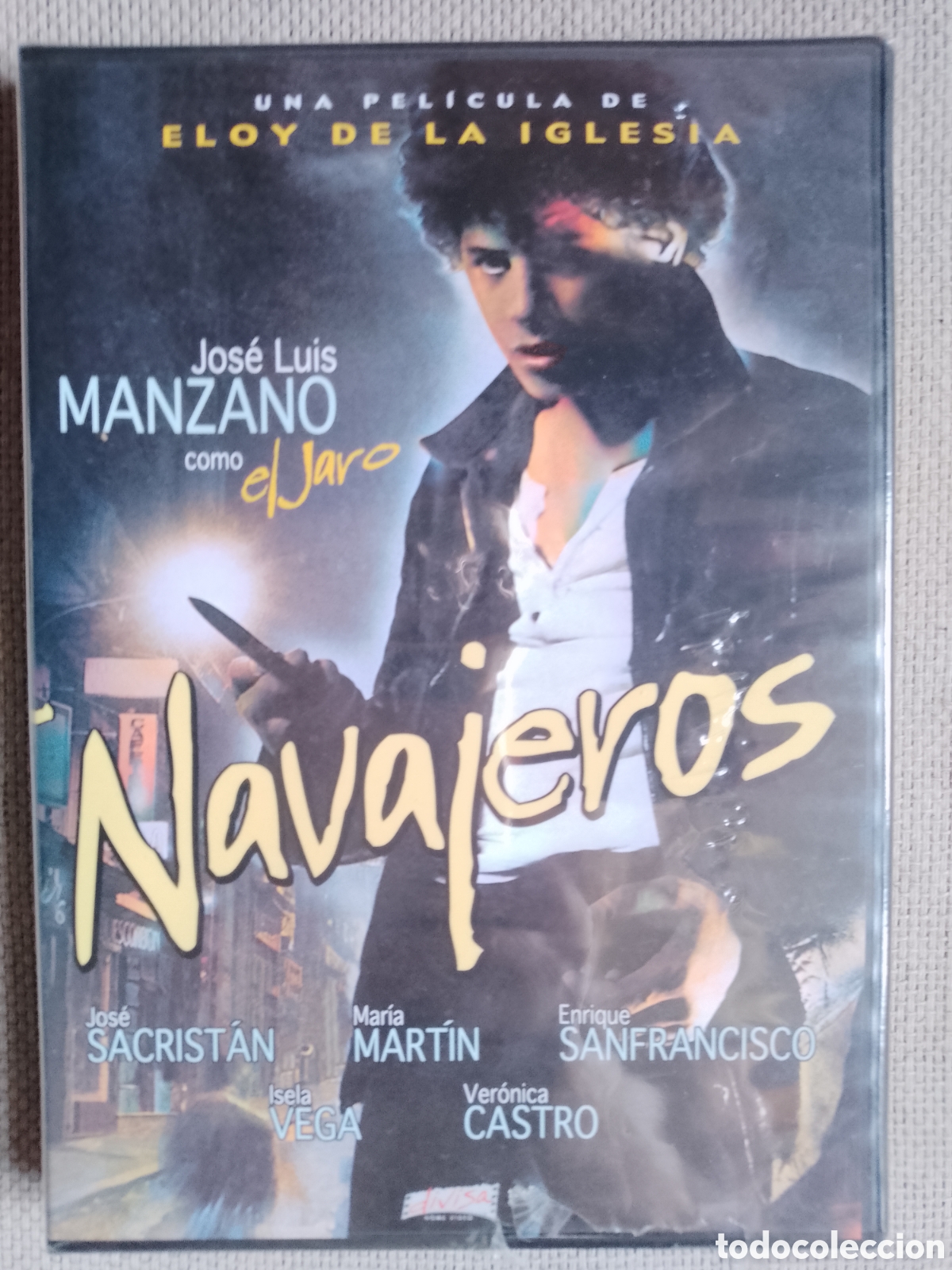 Cine: NAVAJEROS - DIRIGIDA POR ELOY DE LA IGLESIA - DVD NUEVO PRECINTADO