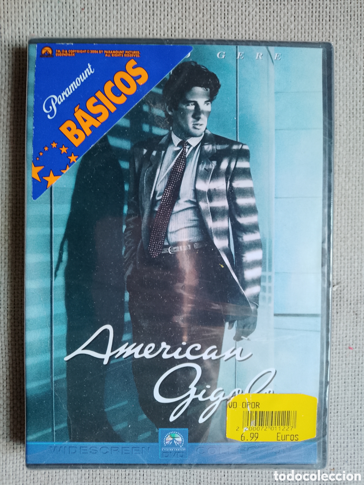 Cine: AMERICAN GIGOLO - RICHARD GERE - DVD NUEVO PRECINTADO
