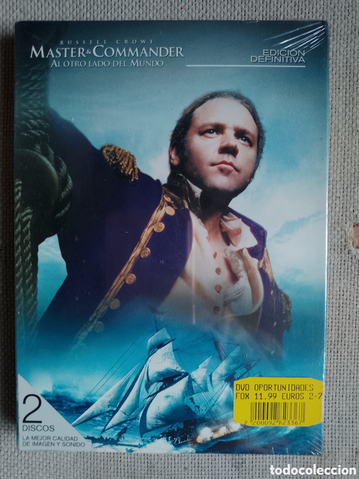Cine: MASTER & COMMANDER- EDICION DEFINITIVA - 2 DVD NUEVO PRECINTADO