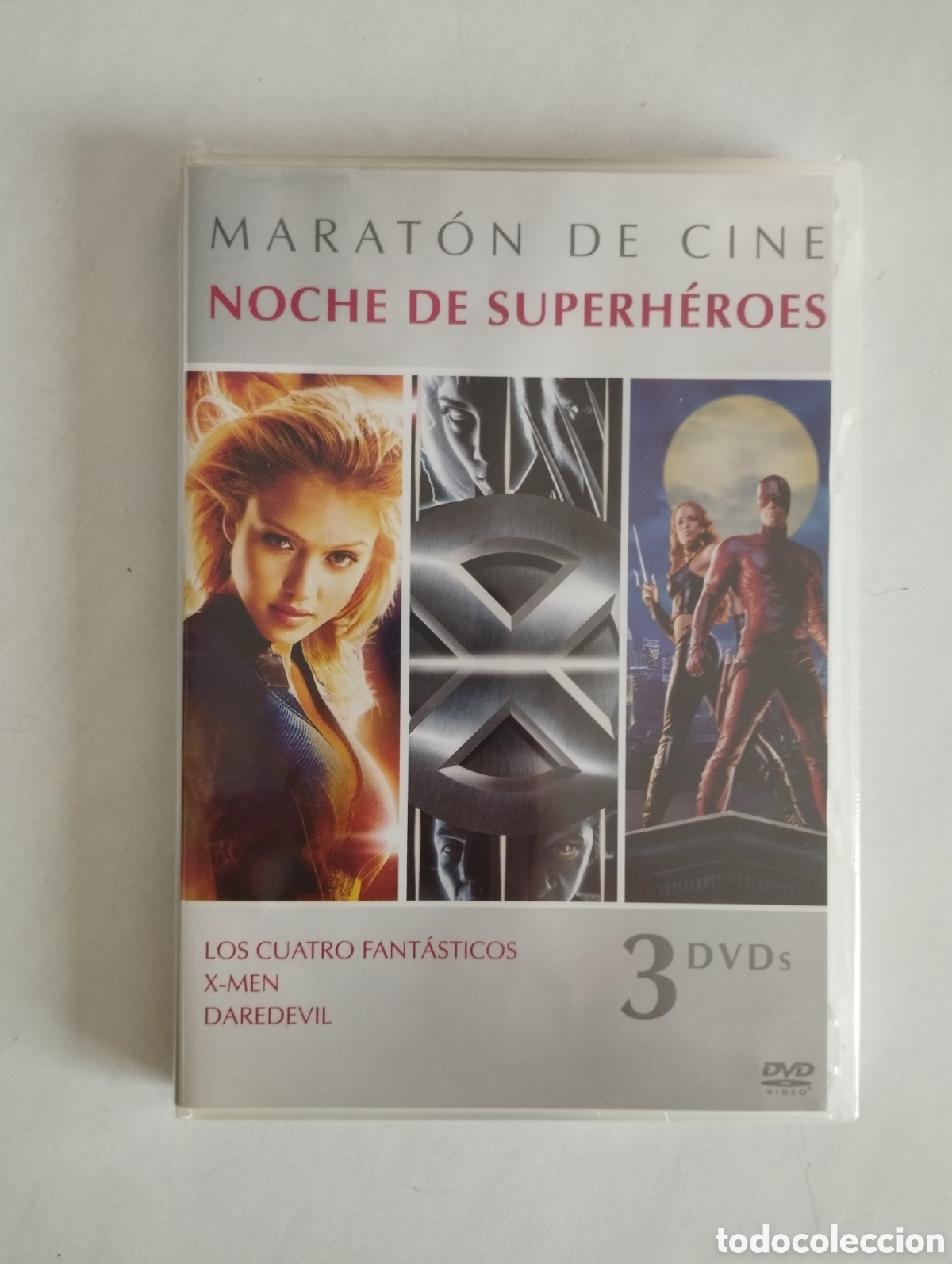 Cine: PACK 3 PELICULA LOS CUATRO FANTASTICOS/X-MEN/DAREDEVIL SIN ABRIR PRECINTADA