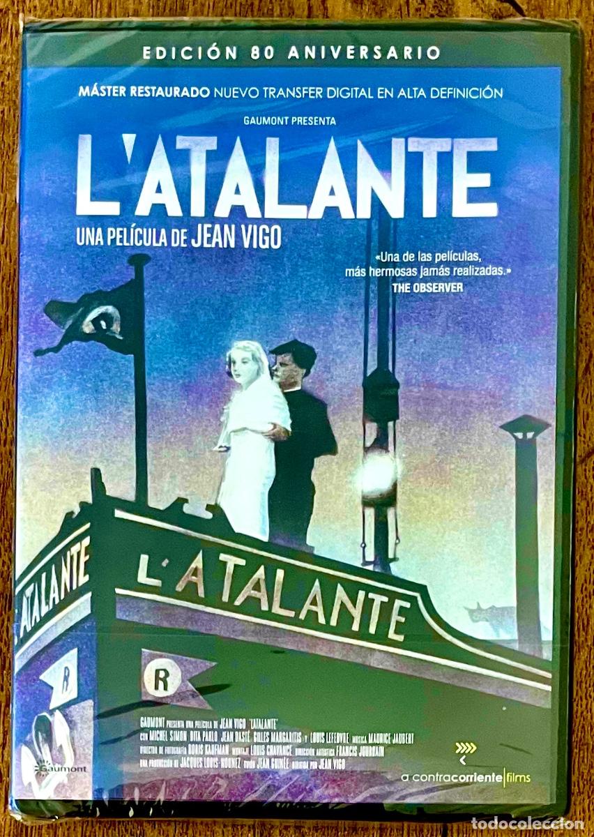Cine: L'ATALANTE. Dita Parlo. Michel Simon. Jean Vigo. EDICION COLECCIONISTA 80 ANIVERSARIO. REMASTERIZADO
