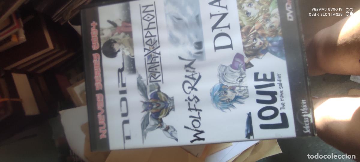 Cine: DVD NOIR ,RAHXEPHON,WOLF&acute;S ,RAIN (NUEVAS SERIES 2004)