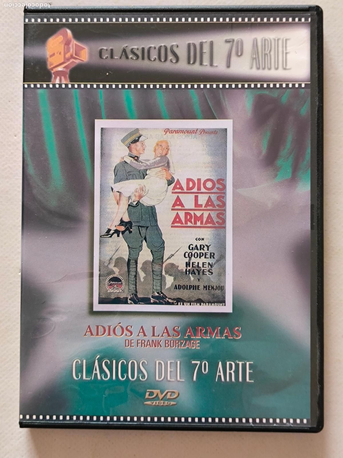 Cine: DVD ADIOS A LAS ARMAS - FRANK BORZAGE (DM)