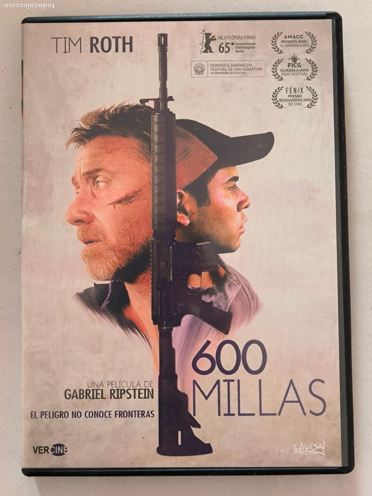 Cine: DVD 600 MILLAS - GABRIEL RIPSTEIN (DM)