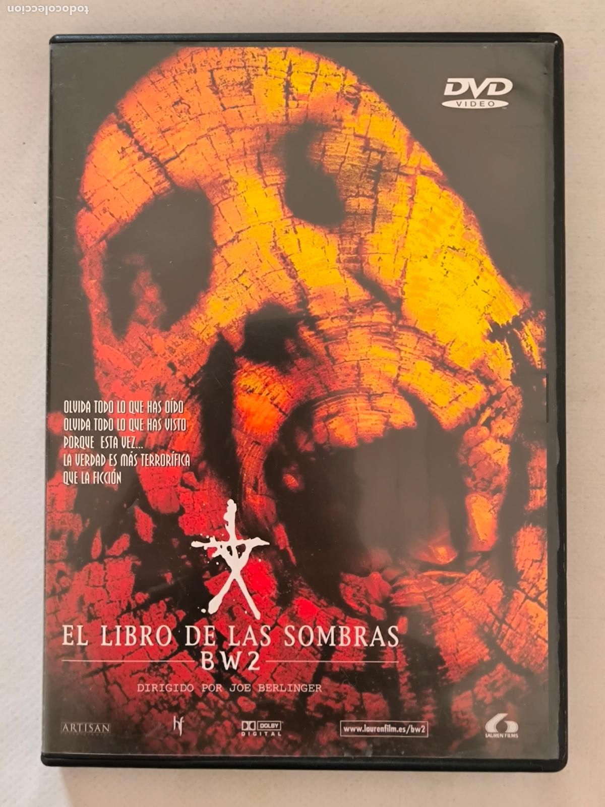 Cine: DVD EL LIBRO DE LAS SOMBRAS - BW2 - JOE BERLINGER (DM)